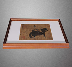 大姚书画装裱配框服务案例